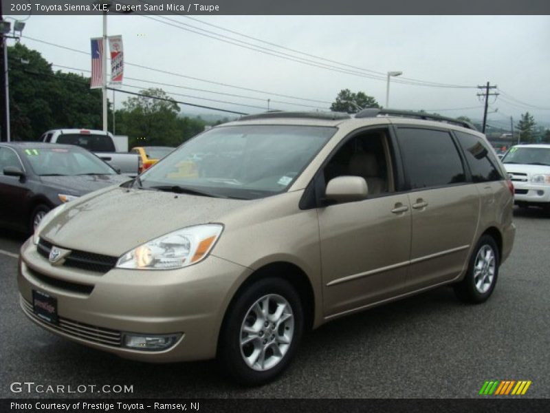 Desert Sand Mica / Taupe 2005 Toyota Sienna XLE