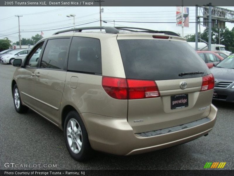 Desert Sand Mica / Taupe 2005 Toyota Sienna XLE