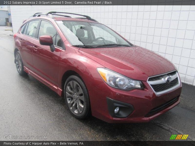 Camellia Red Pearl / Black 2012 Subaru Impreza 2.0i Sport Limited 5 Door