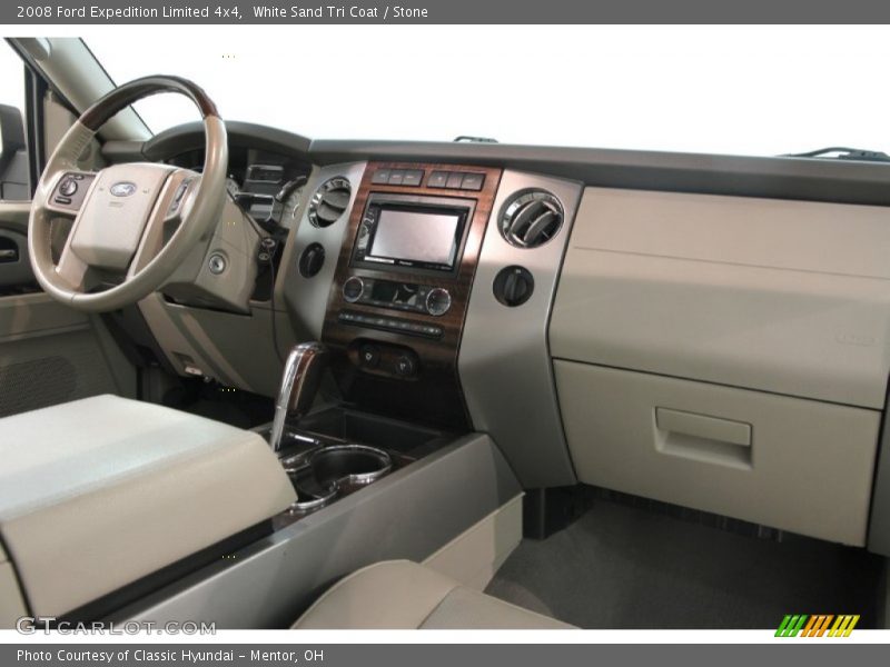 White Sand Tri Coat / Stone 2008 Ford Expedition Limited 4x4