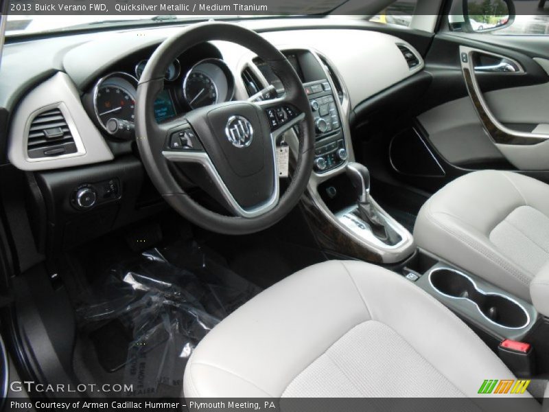 Quicksilver Metallic / Medium Titanium 2013 Buick Verano FWD