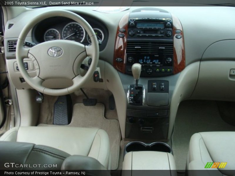 Desert Sand Mica / Taupe 2005 Toyota Sienna XLE