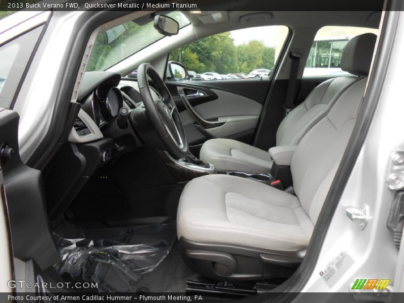 Quicksilver Metallic / Medium Titanium 2013 Buick Verano FWD