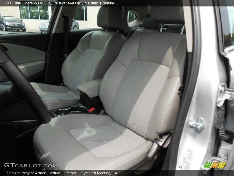 Quicksilver Metallic / Medium Titanium 2013 Buick Verano FWD
