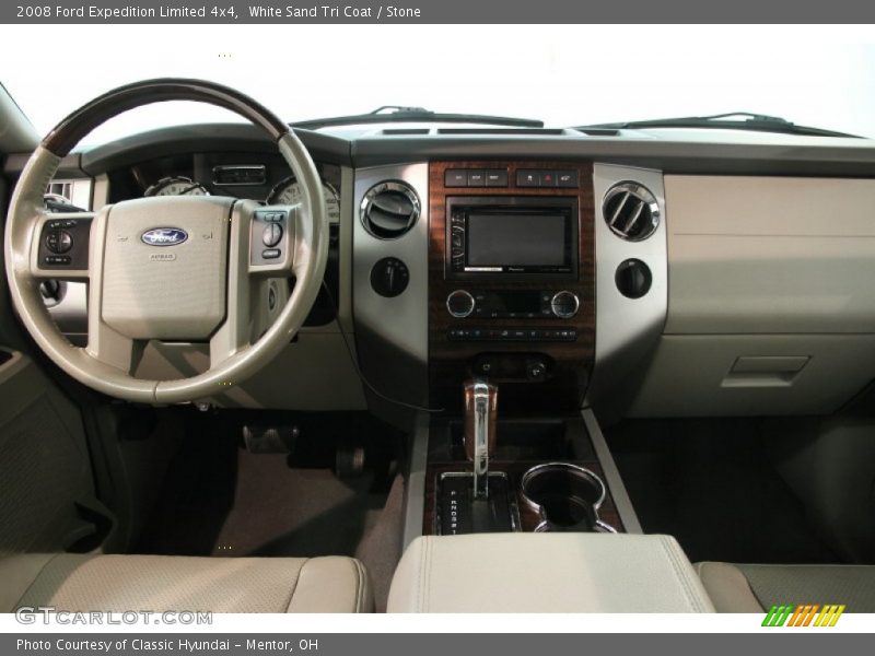 White Sand Tri Coat / Stone 2008 Ford Expedition Limited 4x4