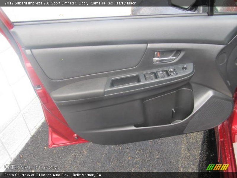 Camellia Red Pearl / Black 2012 Subaru Impreza 2.0i Sport Limited 5 Door