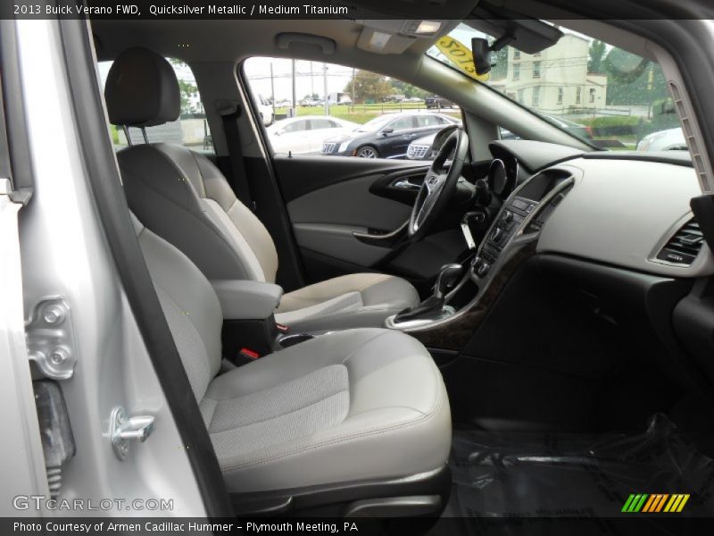 Quicksilver Metallic / Medium Titanium 2013 Buick Verano FWD