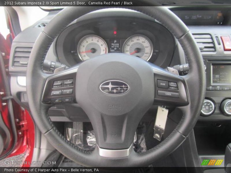 Camellia Red Pearl / Black 2012 Subaru Impreza 2.0i Sport Limited 5 Door
