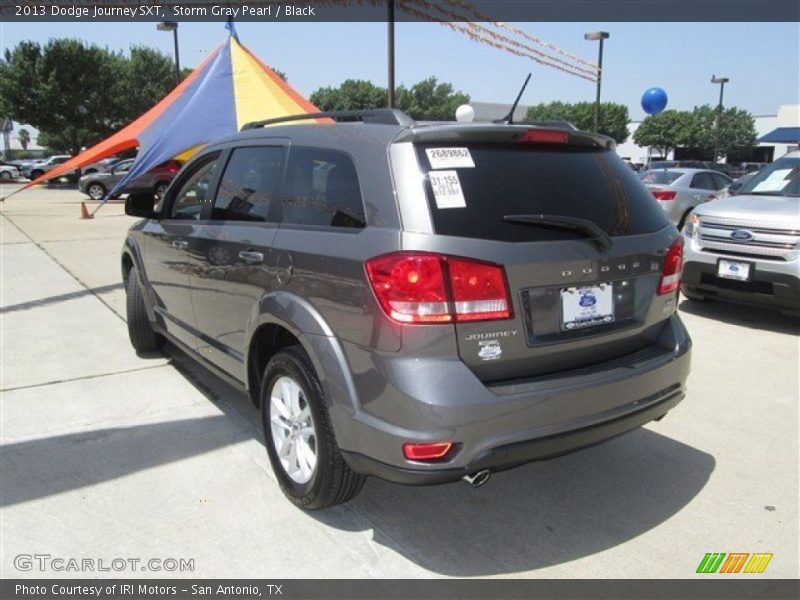 Storm Gray Pearl / Black 2013 Dodge Journey SXT