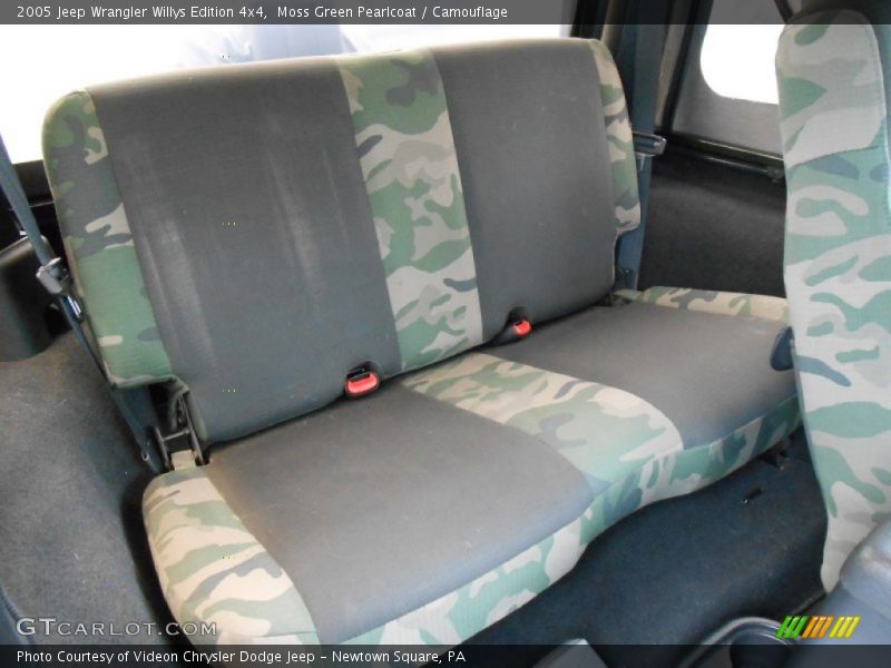 Moss Green Pearlcoat / Camouflage 2005 Jeep Wrangler Willys Edition 4x4