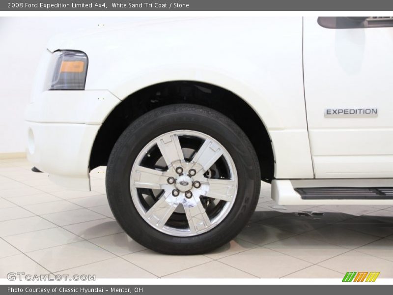 White Sand Tri Coat / Stone 2008 Ford Expedition Limited 4x4
