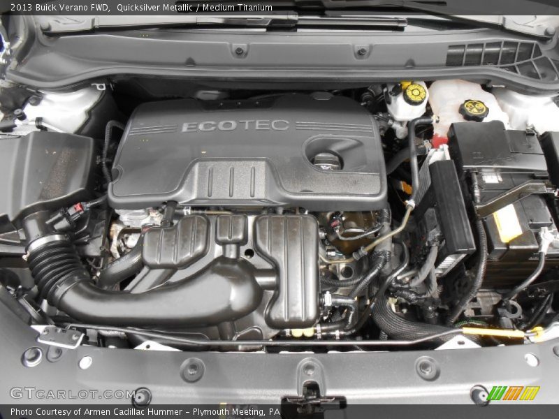Quicksilver Metallic / Medium Titanium 2013 Buick Verano FWD