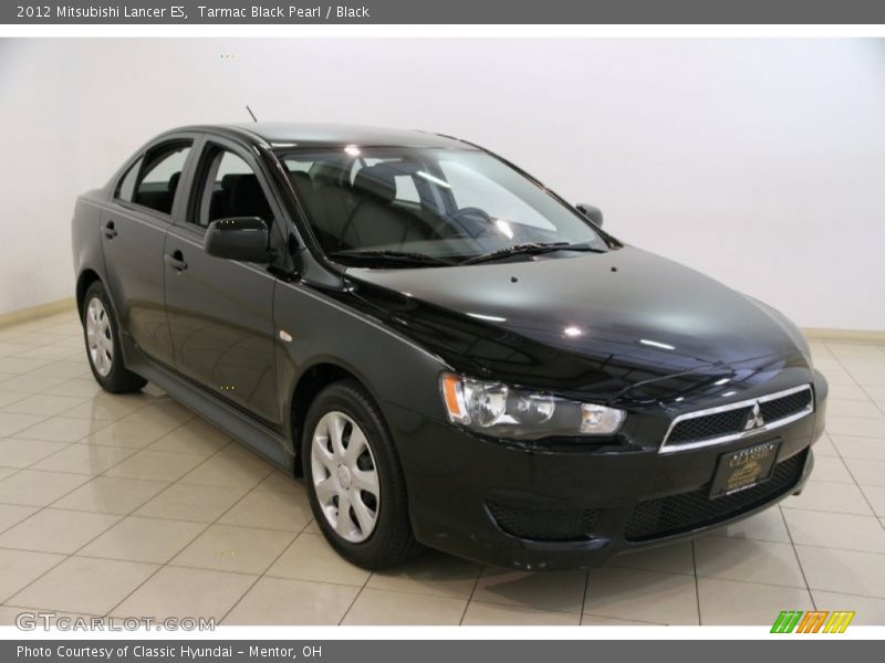 Tarmac Black Pearl / Black 2012 Mitsubishi Lancer ES