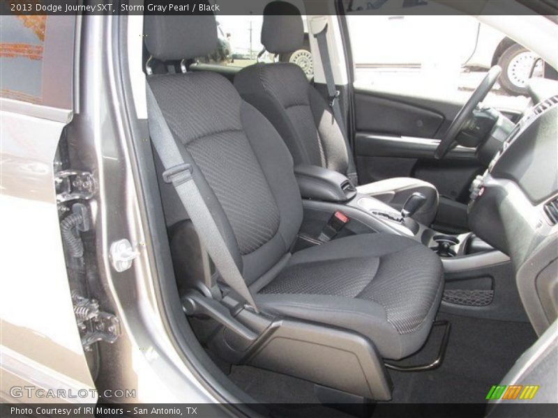Storm Gray Pearl / Black 2013 Dodge Journey SXT