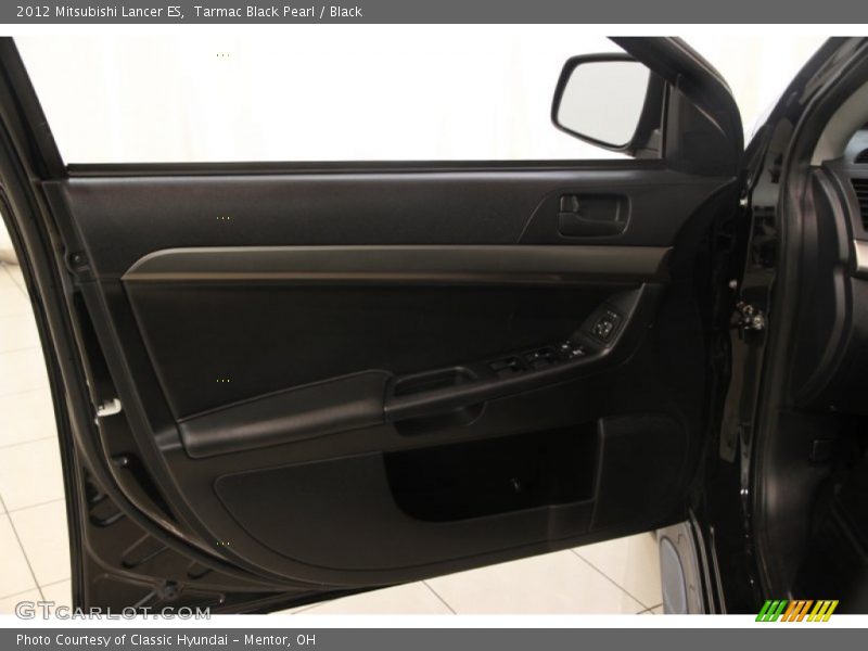 Tarmac Black Pearl / Black 2012 Mitsubishi Lancer ES