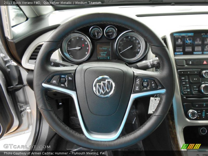 Quicksilver Metallic / Medium Titanium 2013 Buick Verano FWD