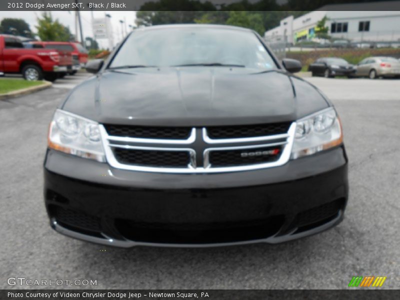 Black / Black 2012 Dodge Avenger SXT