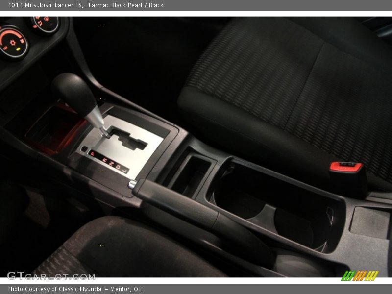 Tarmac Black Pearl / Black 2012 Mitsubishi Lancer ES
