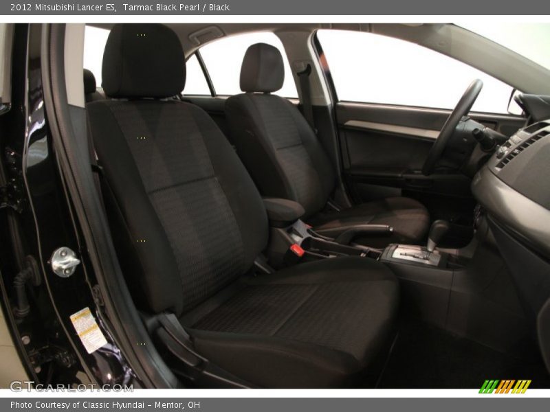 Tarmac Black Pearl / Black 2012 Mitsubishi Lancer ES