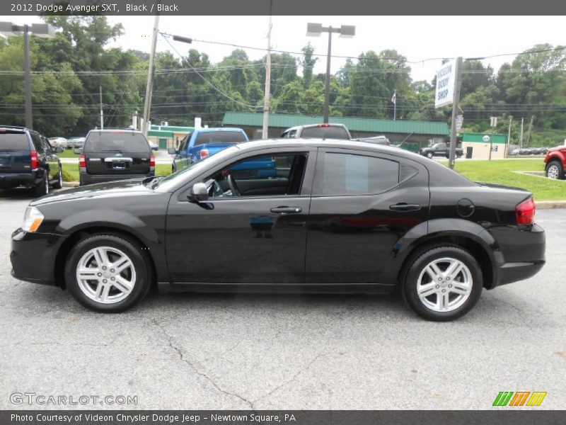 Black / Black 2012 Dodge Avenger SXT