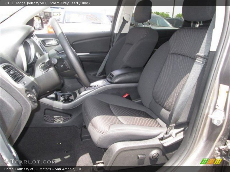 Storm Gray Pearl / Black 2013 Dodge Journey SXT