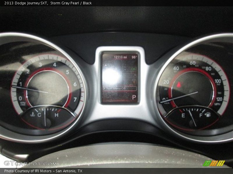 Storm Gray Pearl / Black 2013 Dodge Journey SXT