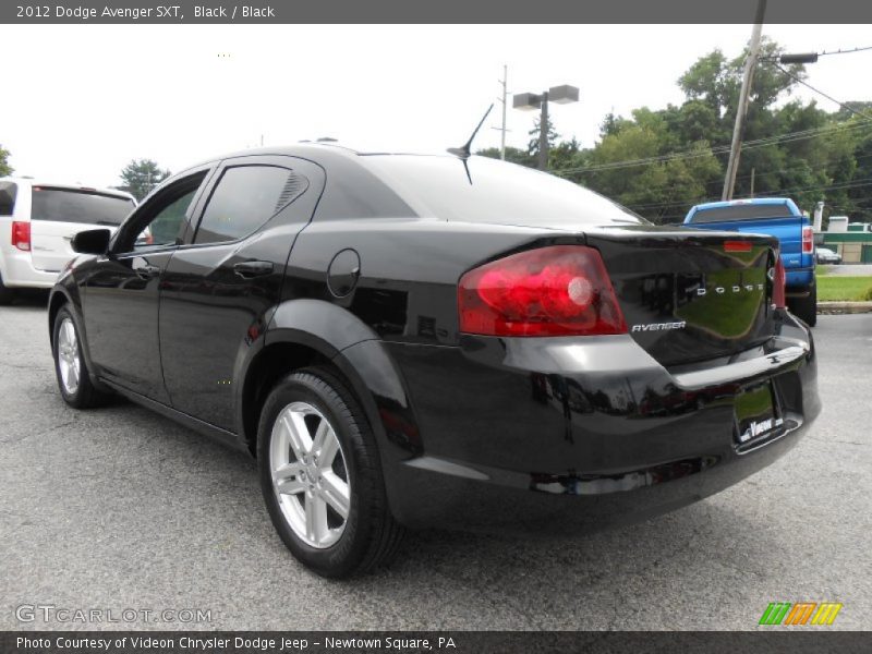 Black / Black 2012 Dodge Avenger SXT