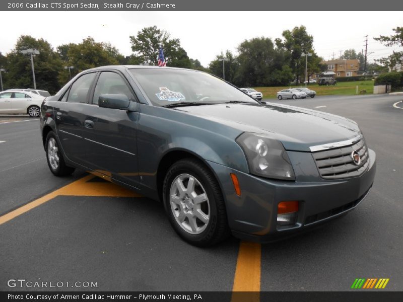 Stealth Gray / Cashmere 2006 Cadillac CTS Sport Sedan
