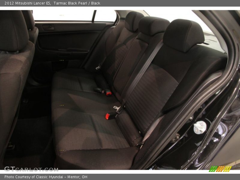 Tarmac Black Pearl / Black 2012 Mitsubishi Lancer ES