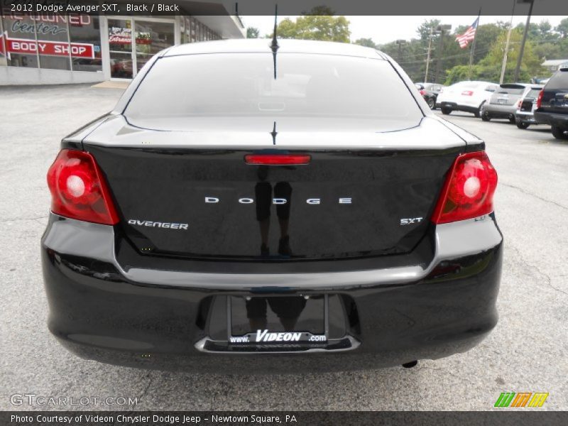 Black / Black 2012 Dodge Avenger SXT