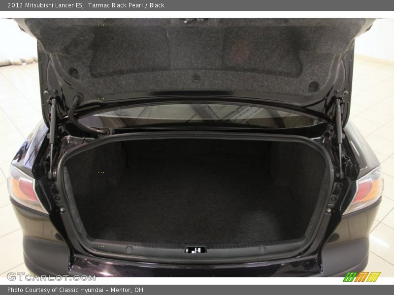 Tarmac Black Pearl / Black 2012 Mitsubishi Lancer ES