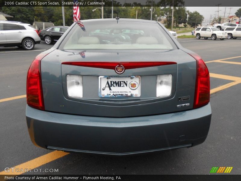 Stealth Gray / Cashmere 2006 Cadillac CTS Sport Sedan