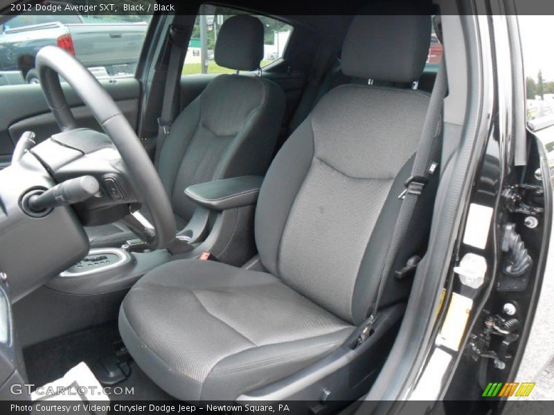 Black / Black 2012 Dodge Avenger SXT