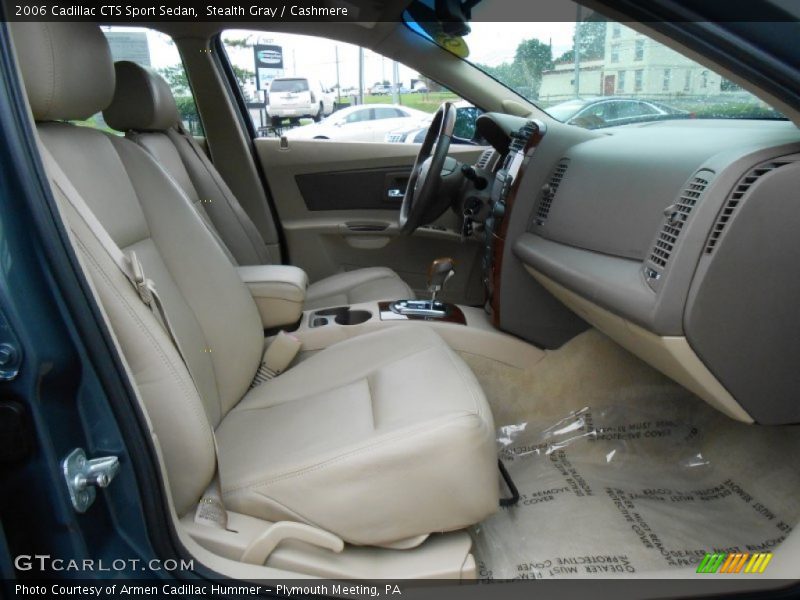 Stealth Gray / Cashmere 2006 Cadillac CTS Sport Sedan