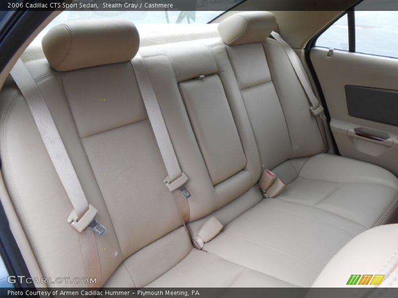 Stealth Gray / Cashmere 2006 Cadillac CTS Sport Sedan