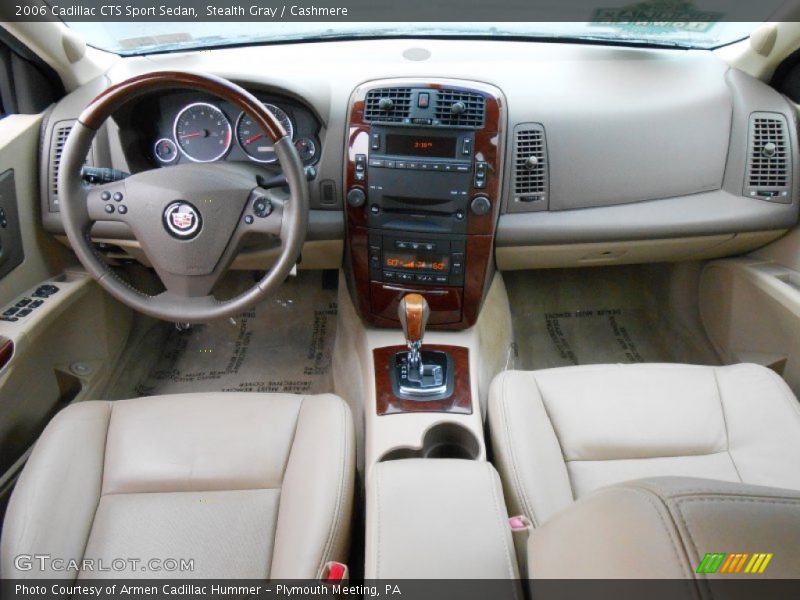 Stealth Gray / Cashmere 2006 Cadillac CTS Sport Sedan