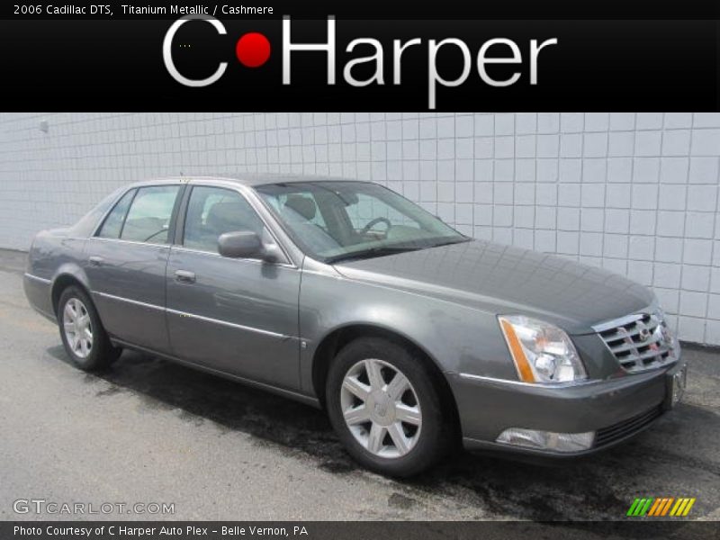 Titanium Metallic / Cashmere 2006 Cadillac DTS