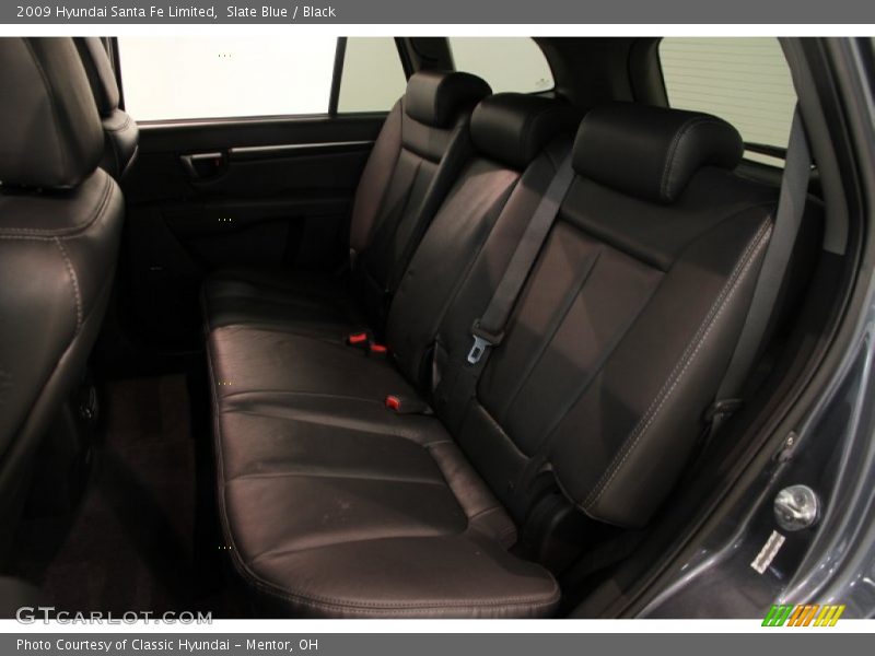 Slate Blue / Black 2009 Hyundai Santa Fe Limited