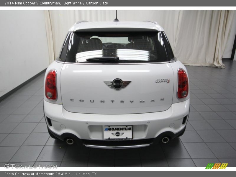 Light White / Carbon Black 2014 Mini Cooper S Countryman