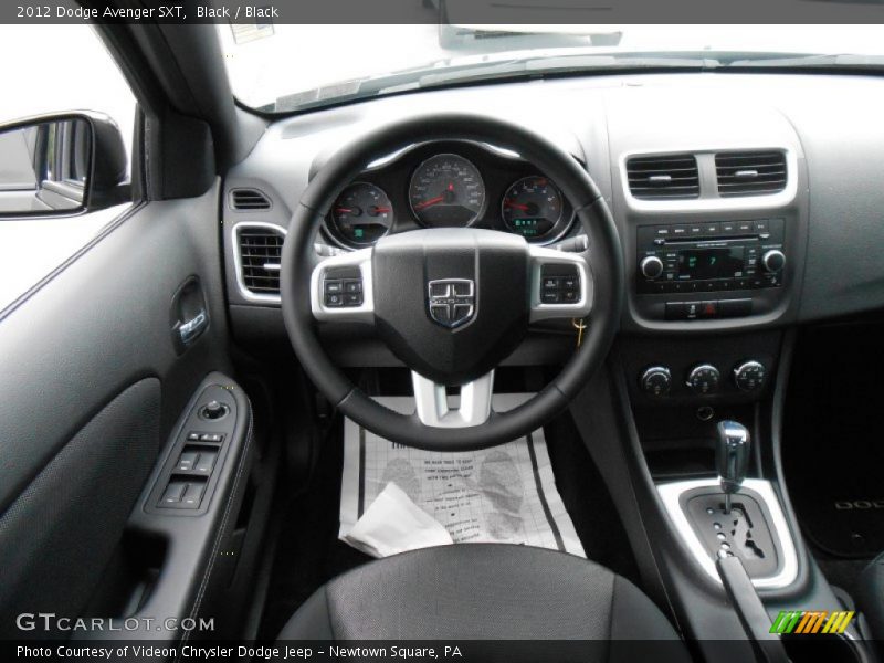 Black / Black 2012 Dodge Avenger SXT