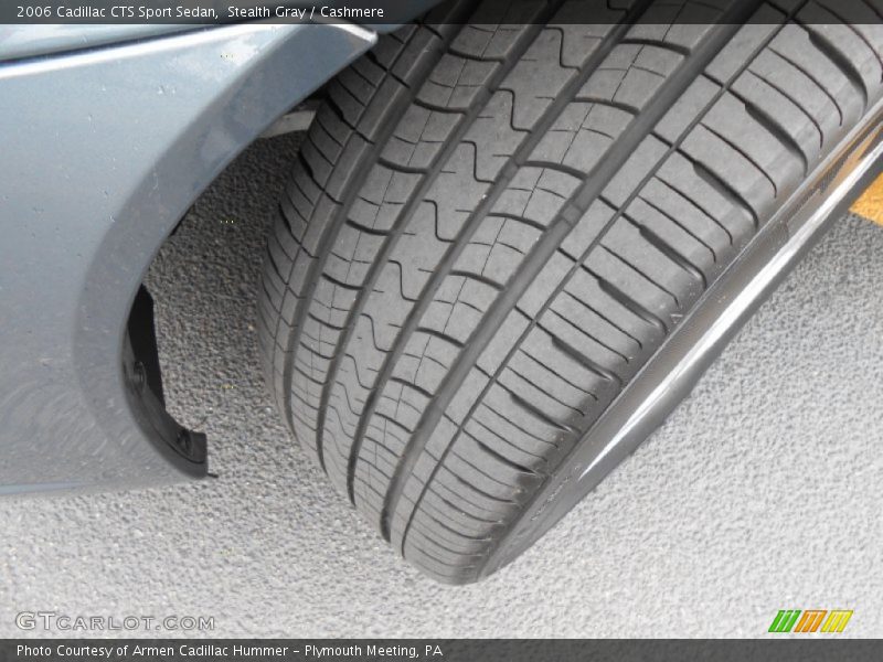 Stealth Gray / Cashmere 2006 Cadillac CTS Sport Sedan