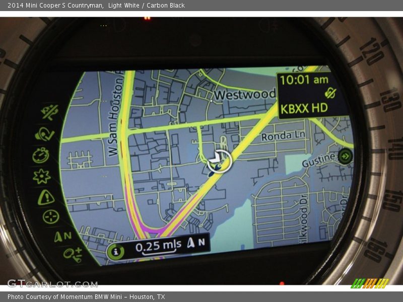 Navigation of 2014 Cooper S Countryman