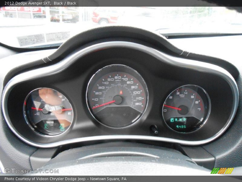 Black / Black 2012 Dodge Avenger SXT