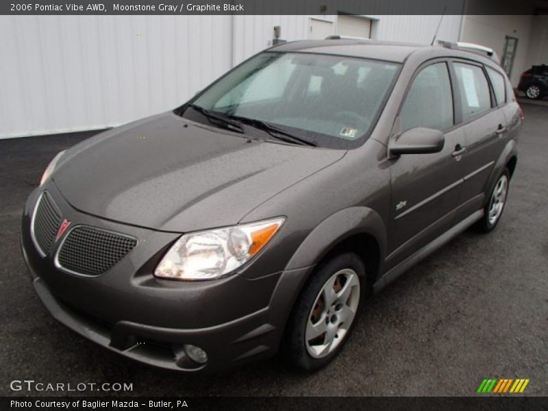 Moonstone Gray / Graphite Black 2006 Pontiac Vibe AWD