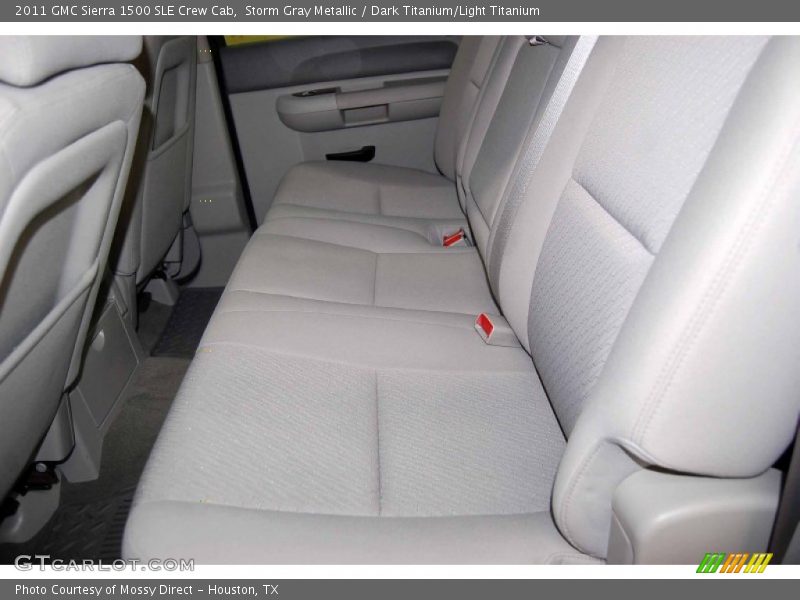 Storm Gray Metallic / Dark Titanium/Light Titanium 2011 GMC Sierra 1500 SLE Crew Cab