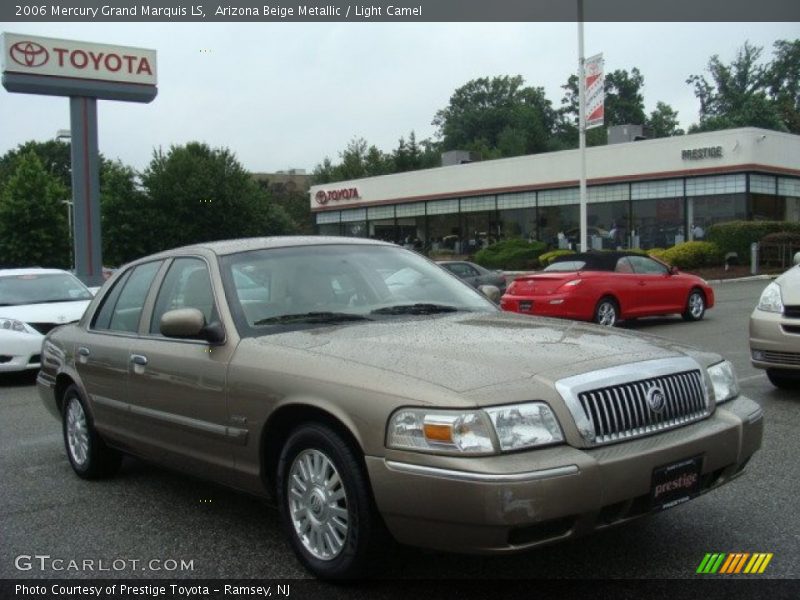 Arizona Beige Metallic / Light Camel 2006 Mercury Grand Marquis LS