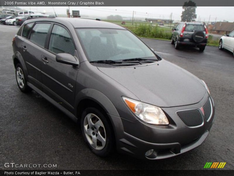 Moonstone Gray / Graphite Black 2006 Pontiac Vibe AWD