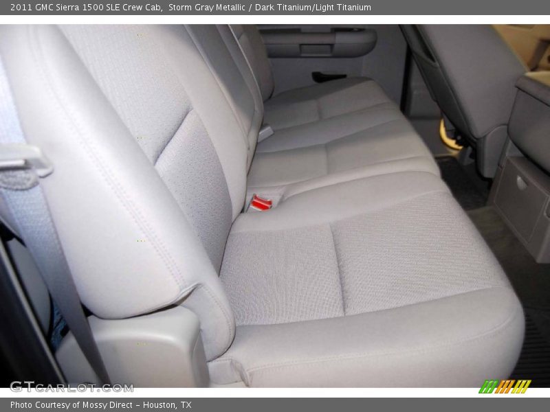 Storm Gray Metallic / Dark Titanium/Light Titanium 2011 GMC Sierra 1500 SLE Crew Cab