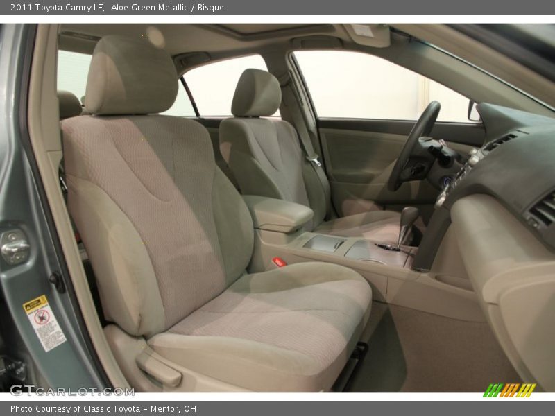 Aloe Green Metallic / Bisque 2011 Toyota Camry LE