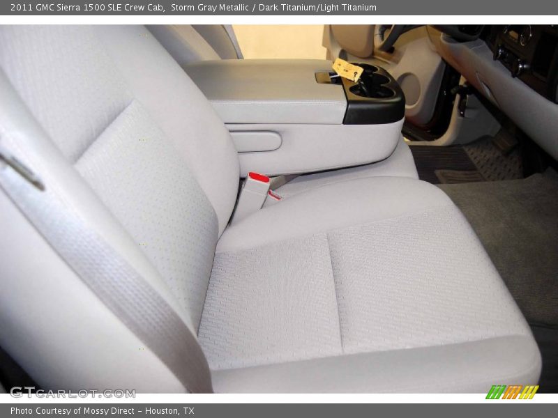 Storm Gray Metallic / Dark Titanium/Light Titanium 2011 GMC Sierra 1500 SLE Crew Cab